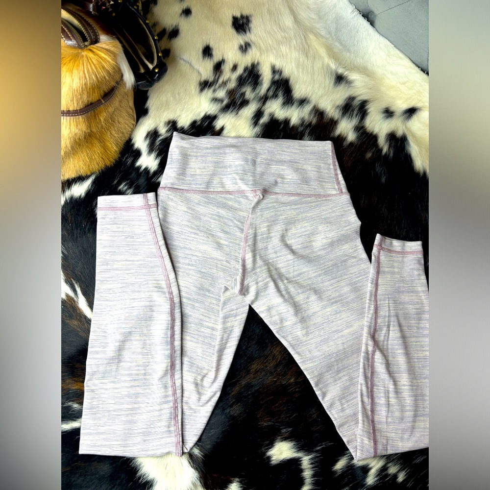 Lululemon Wunder Under High Rise Legging Size 8 Wee Are From Space Pink Bliss